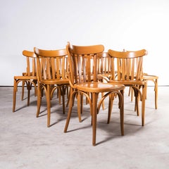 1970's Bentwood Honey Beech  Bentwood Dining Chairs, Set of Fifteen