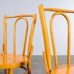 1970's Bentwood Honey Beech Hoop Bentwood Chairs - Large Quantity Available