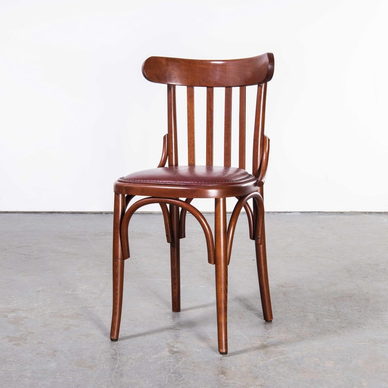 1970's Bentwood Upholstered Dining Chairs, Set of Twelve For Sale at ...