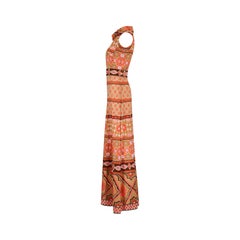 1970s Berkertex Geometric Print Jumpsuit