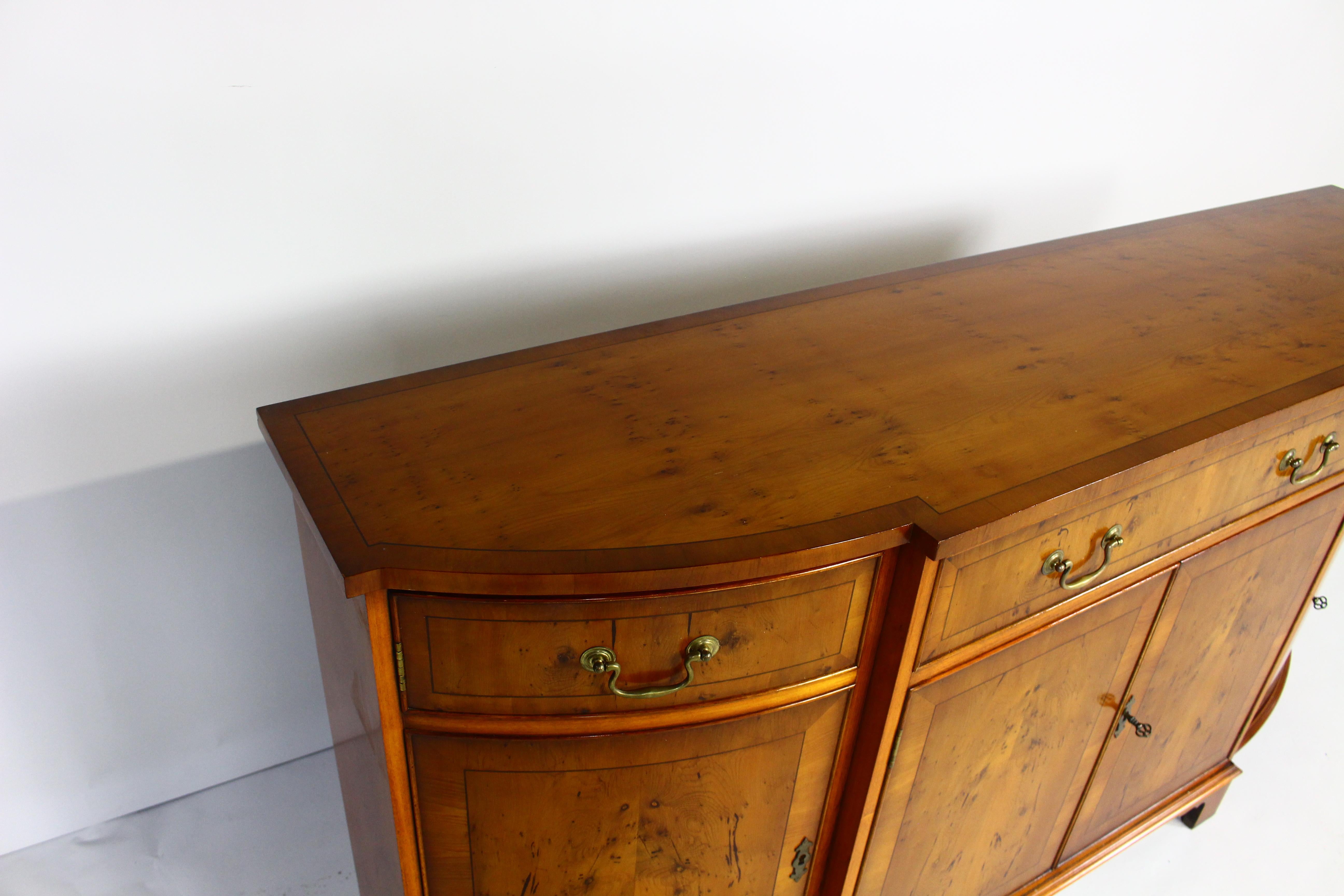 1970s Bevan Funnell Reprodux Yew Sideboard 5