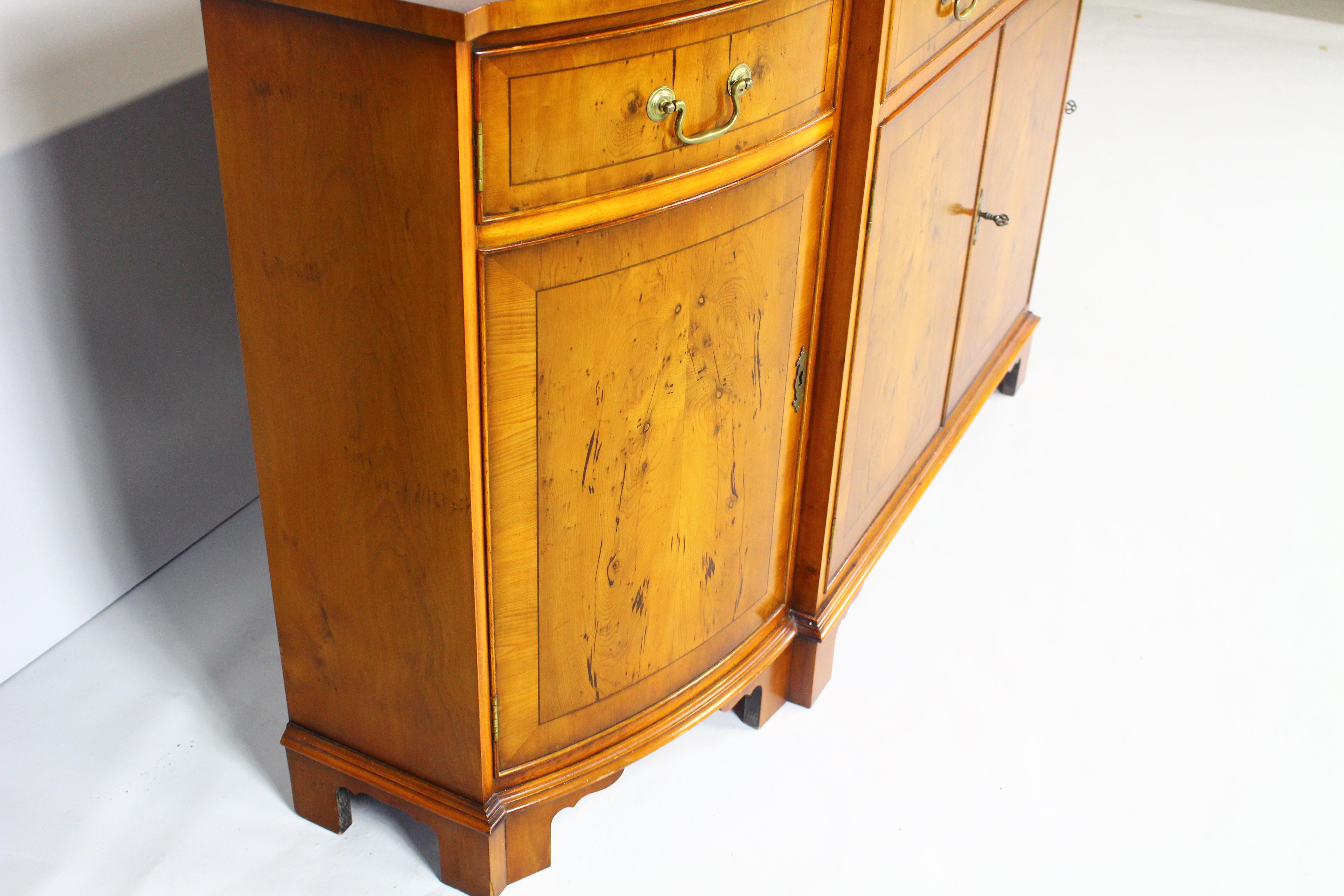 1970s Bevan Funnell Reprodux Yew Sideboard 13
