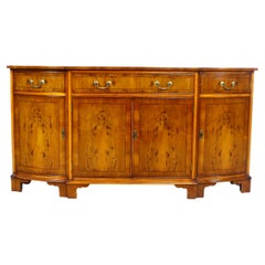 1970s Bevan Funnell Reprodux Yew Sideboard