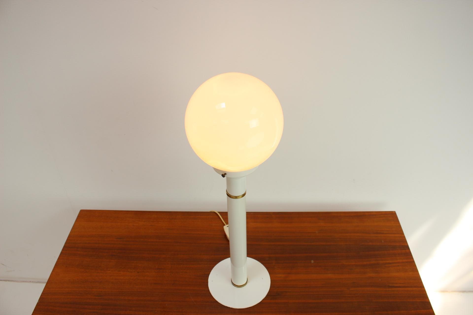 Metal 1970s Big Table Lamp For Sale