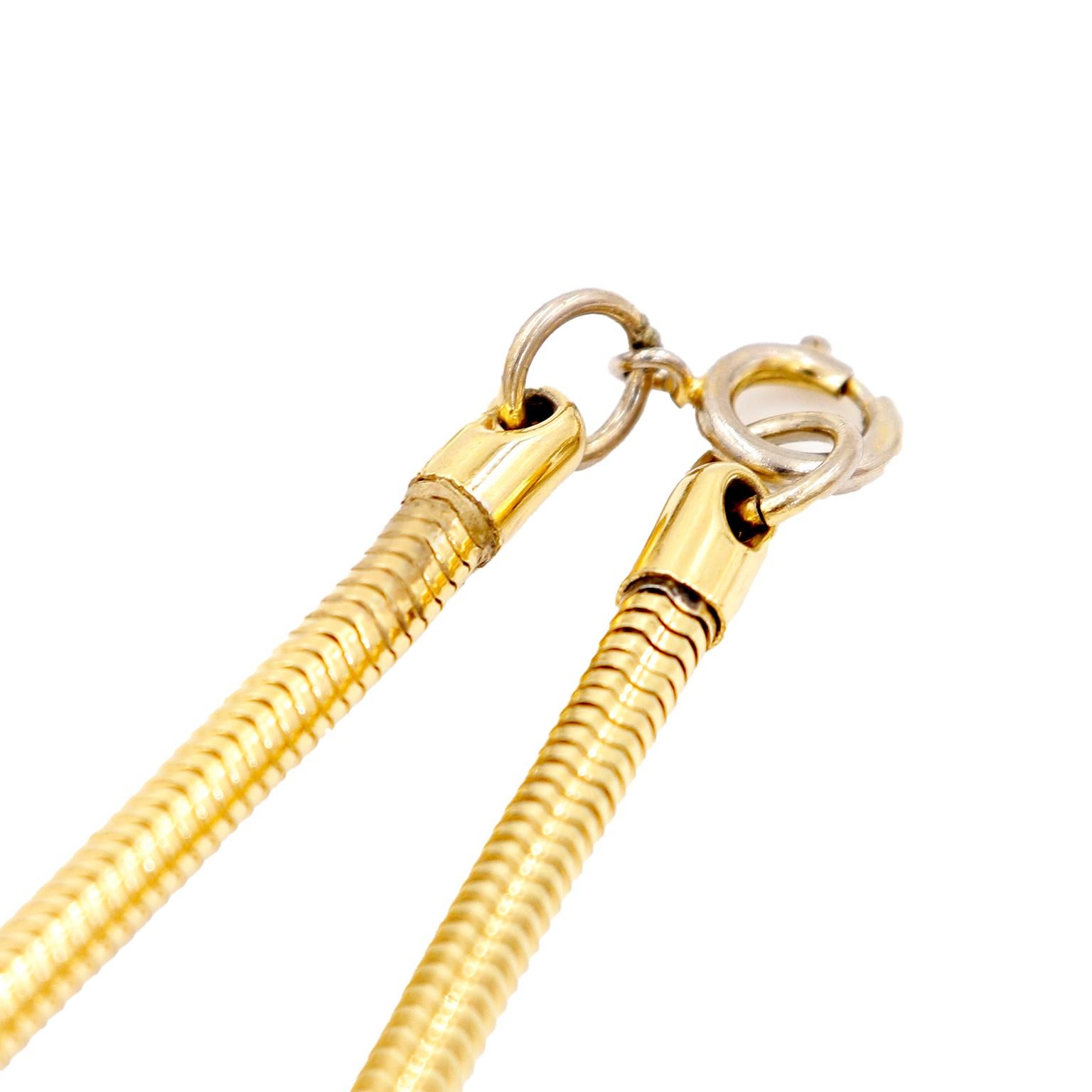 Bijoux Lanvin, collier pendentif vintage interchangeable en lucite, années 1970, dans sa boîte 1