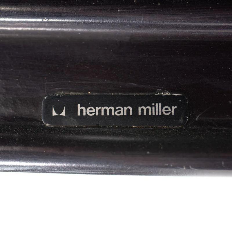 Moderne 1970 Billy Wilder Chaise Eames avec nouveau cuir noir en vente