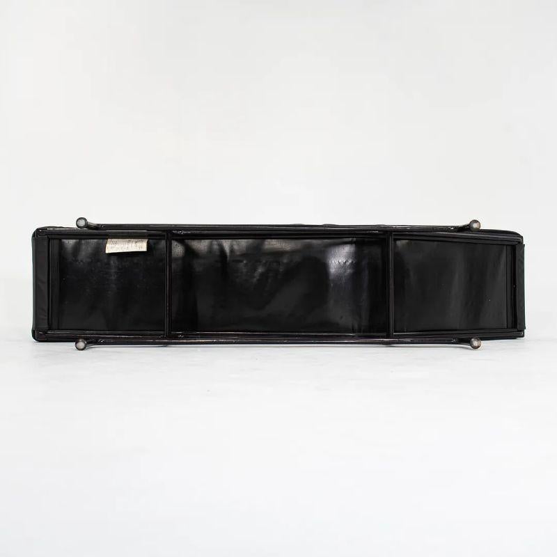 1970s Billy Wilder Eames Chaise w/ New Black Leather For Sale 1
