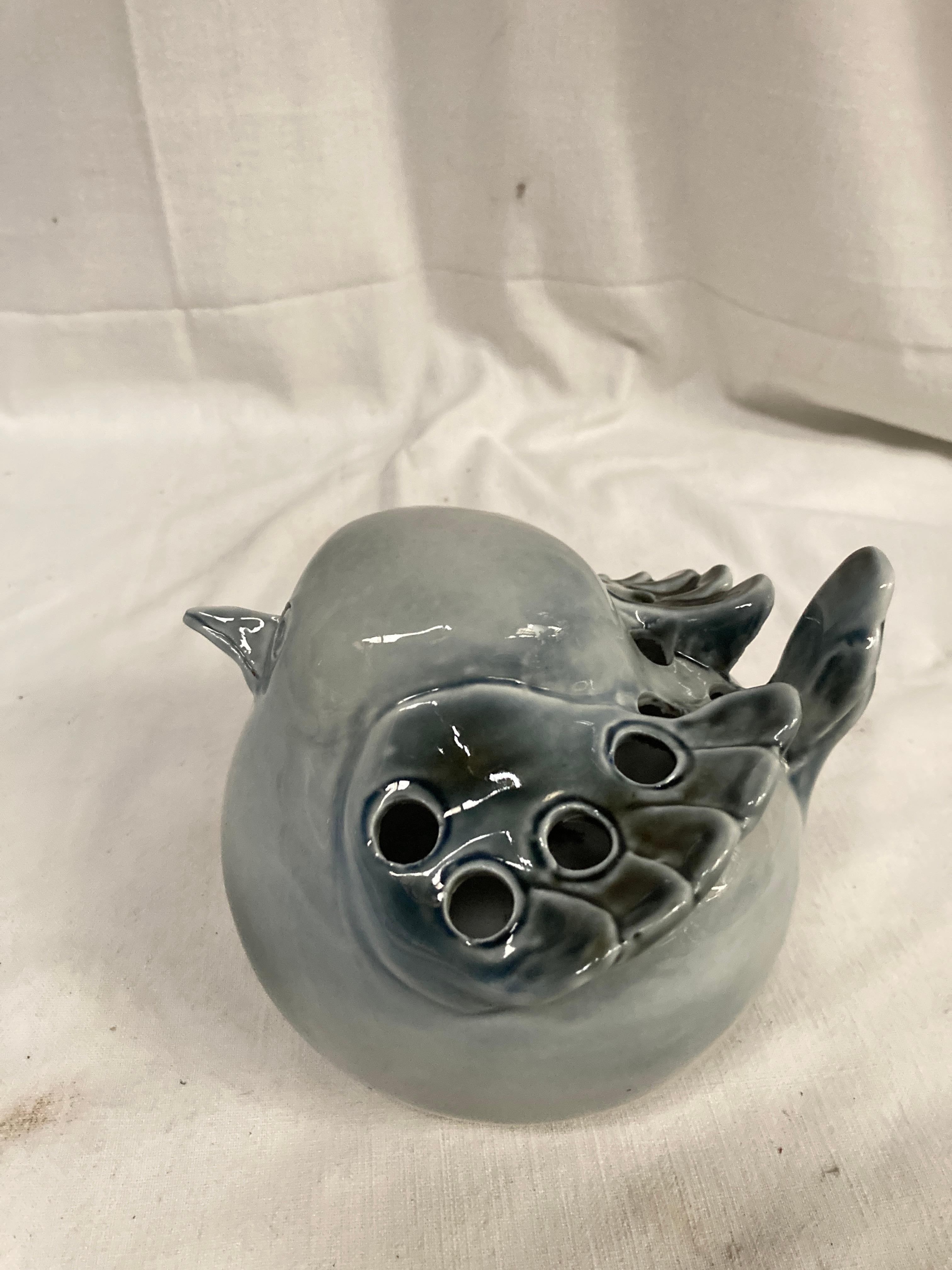 Francese Vaso in porcellana 