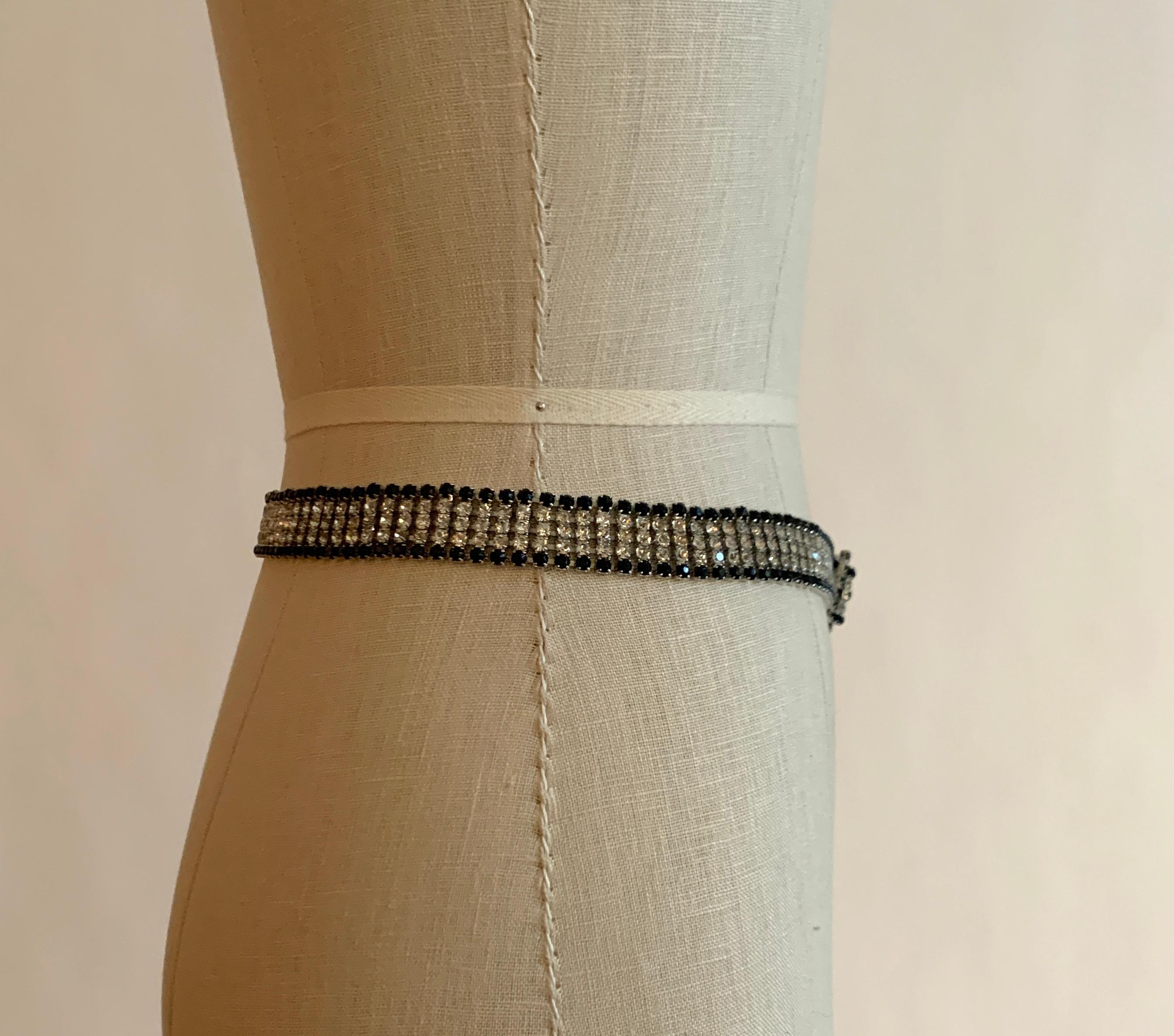 black rhinestone belt for dress