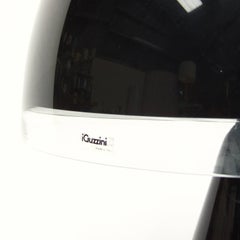 1970s Black Baobab Mushroom Table Lamp by Guzzini Space Age