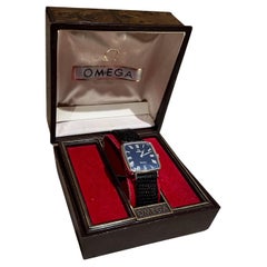 1970 Black Omega Genève Vintage Watch Swiss Made