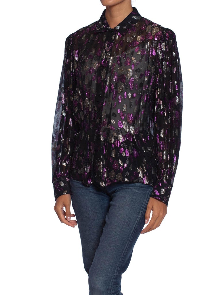 Black Colour - Bcfaye Lurex Blouse 3739 - Shirts - Rose