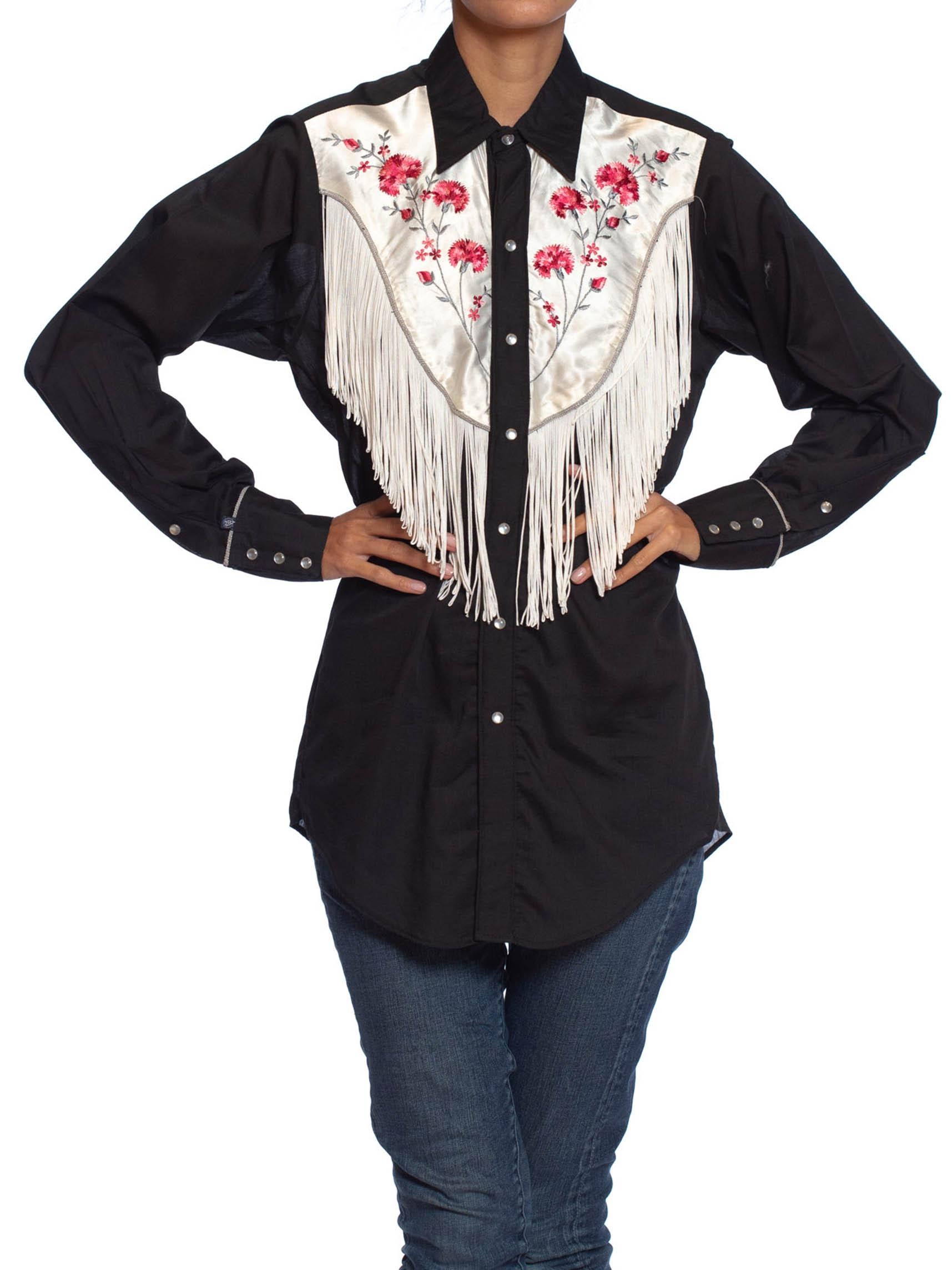 cowgirl shirt with fringe