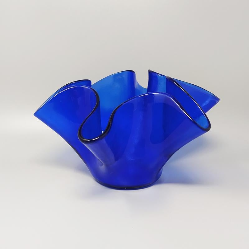 Italiano Vaso blu anni '70 