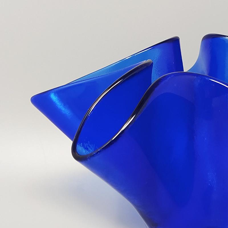 Vaso blu anni '70 