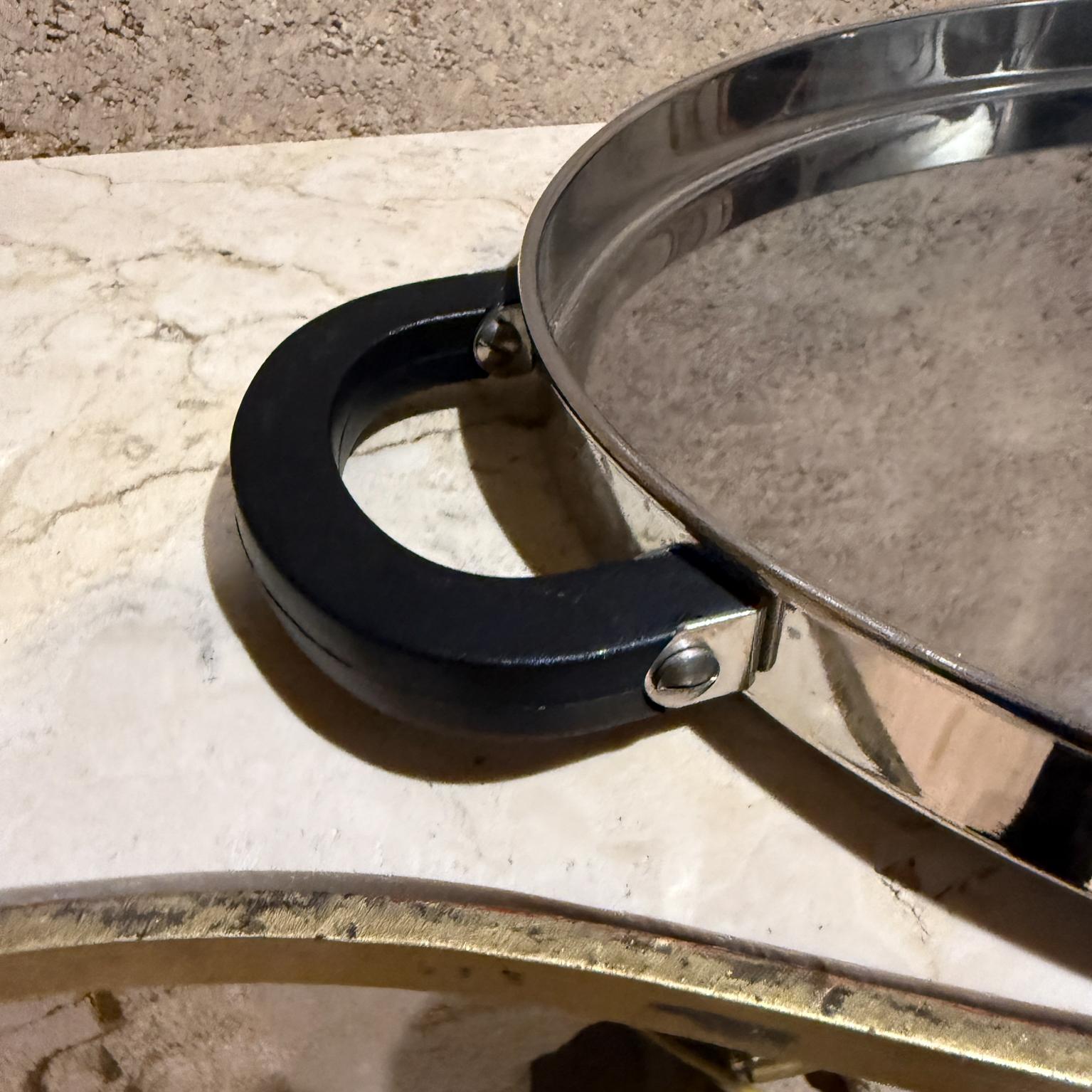 Vassoio di servizio Bodum anni '70 in acciaio inox Italia in vendita 3