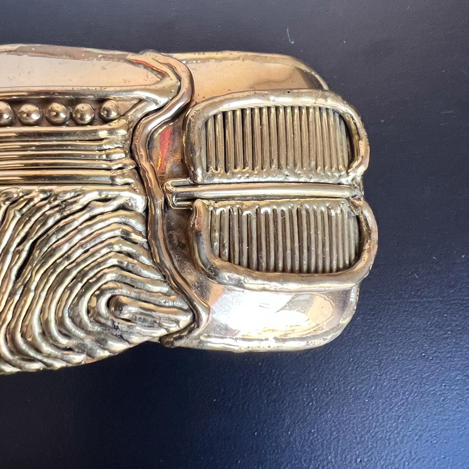 20th Century 1970s Bohemian Brass Belt Buckle in the style of Pal Kepenyes For Sale