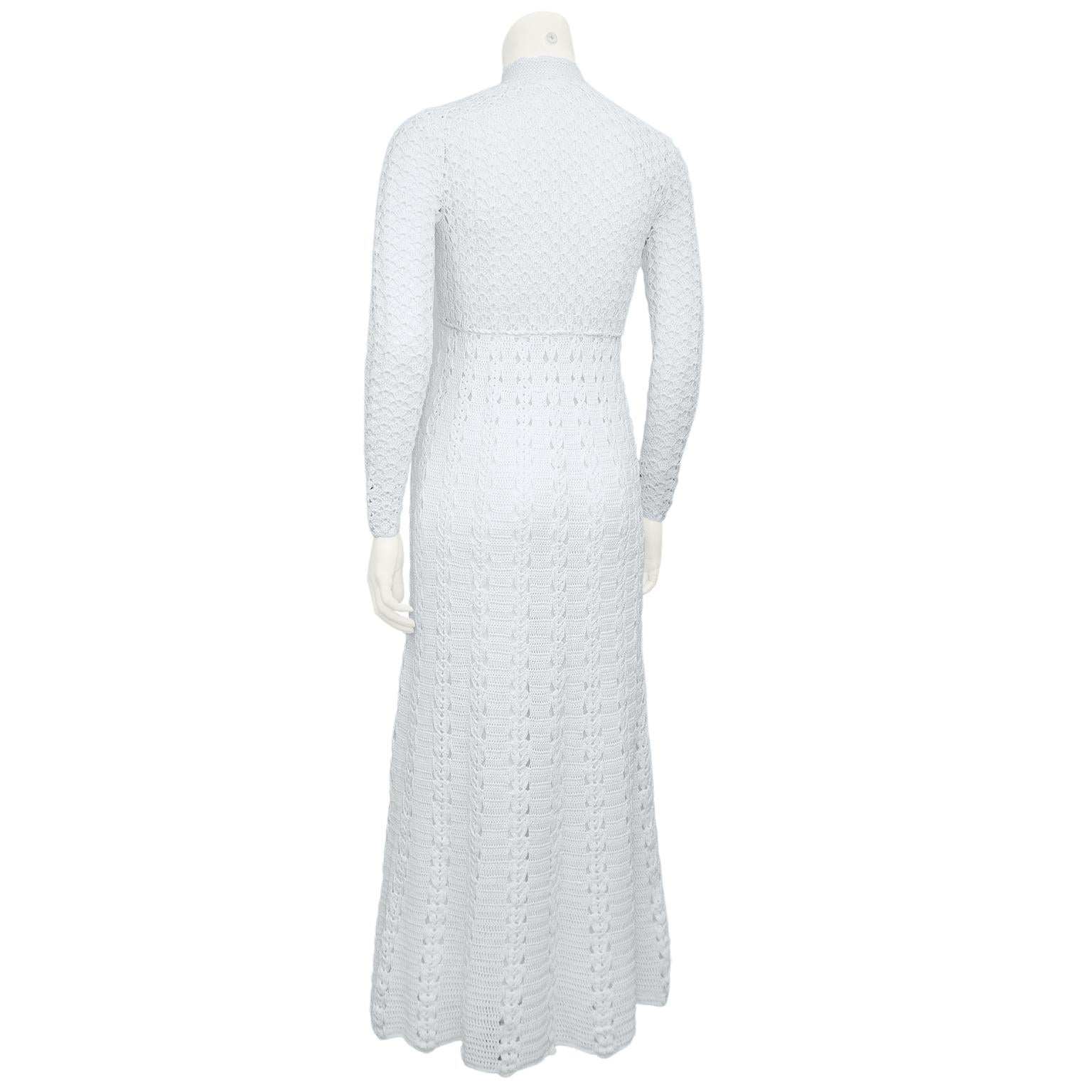 bohemian crochet dress