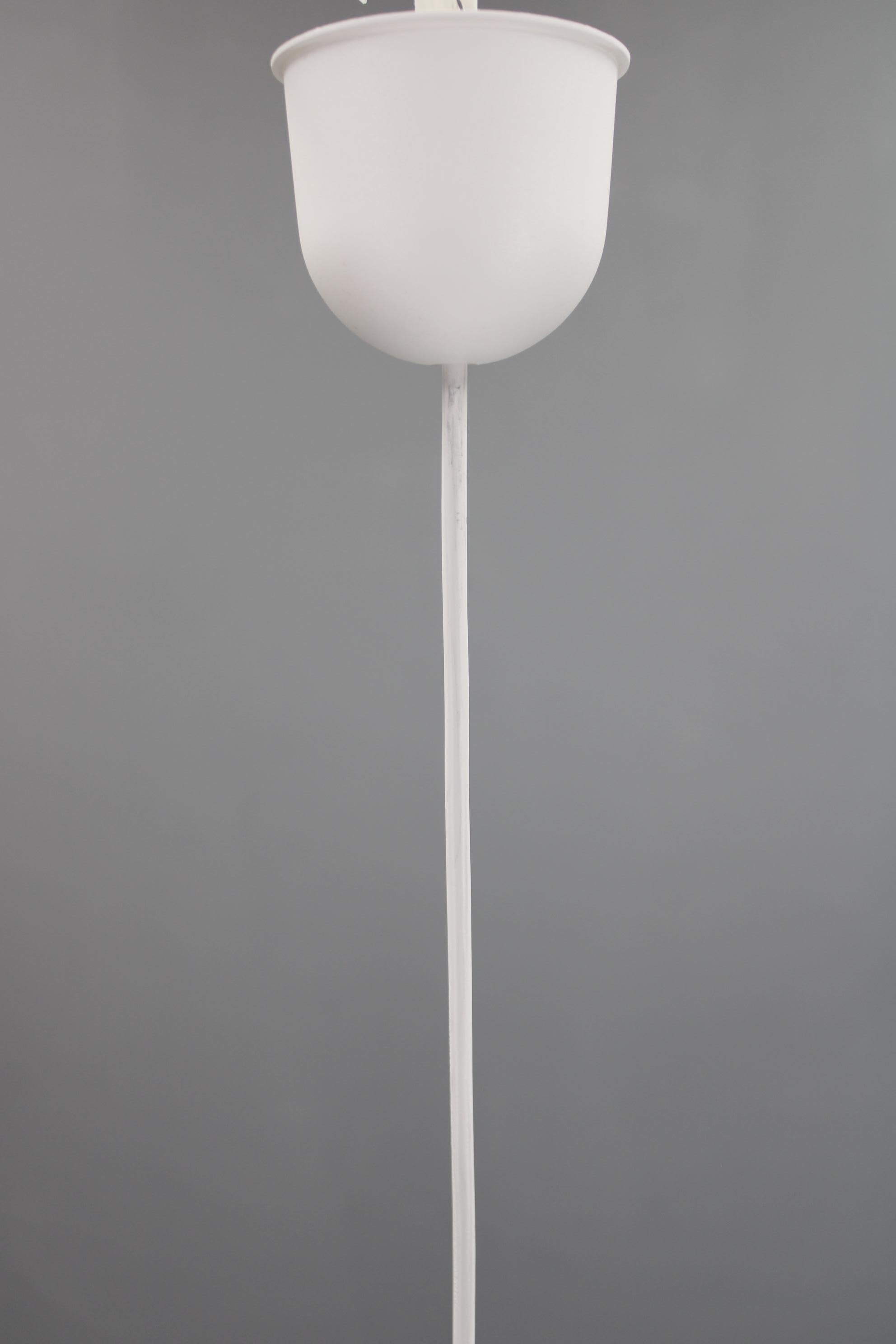 Lampada a semi sospensione Bonderup e Thorup degli anni '70 per Fog and Morup, Danimarca in vendita 1