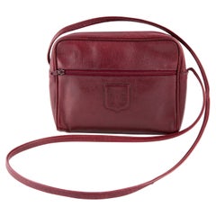 1970s Bordeaux Celine Leather Shoulder Bag