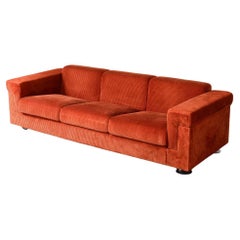 1970's Borsani Tecno three-seater sofa