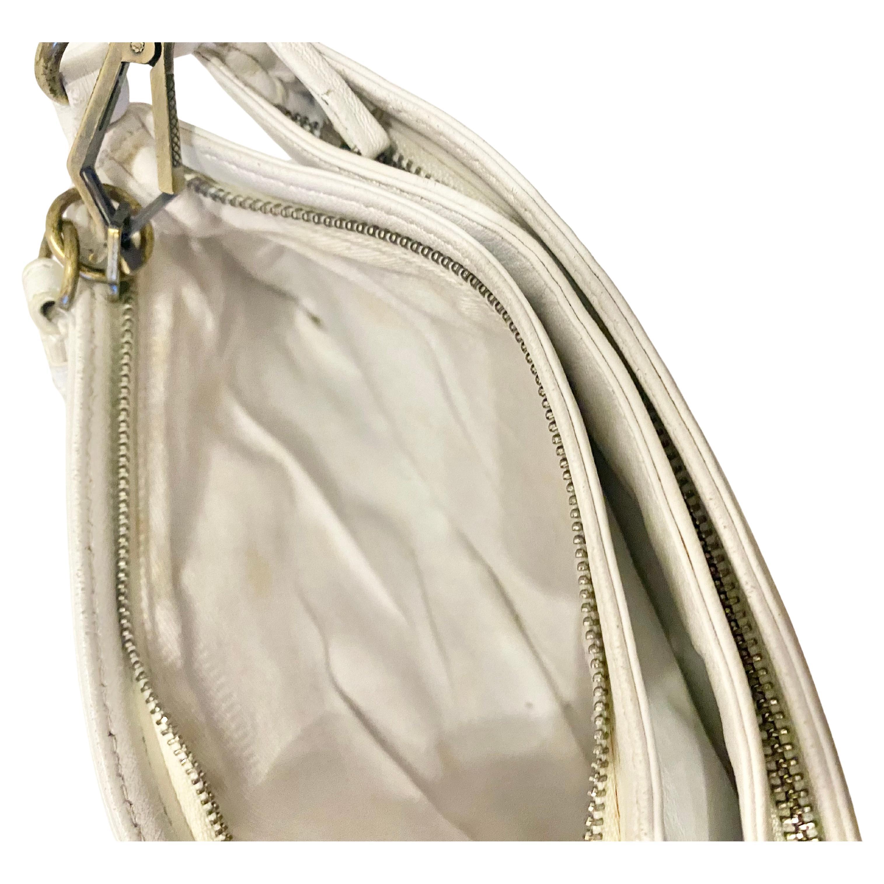 Borsa a tracolla Bottega Veneta Geometric Wave Intrecciato, anni '70 In condizioni buone in vendita a London, GB