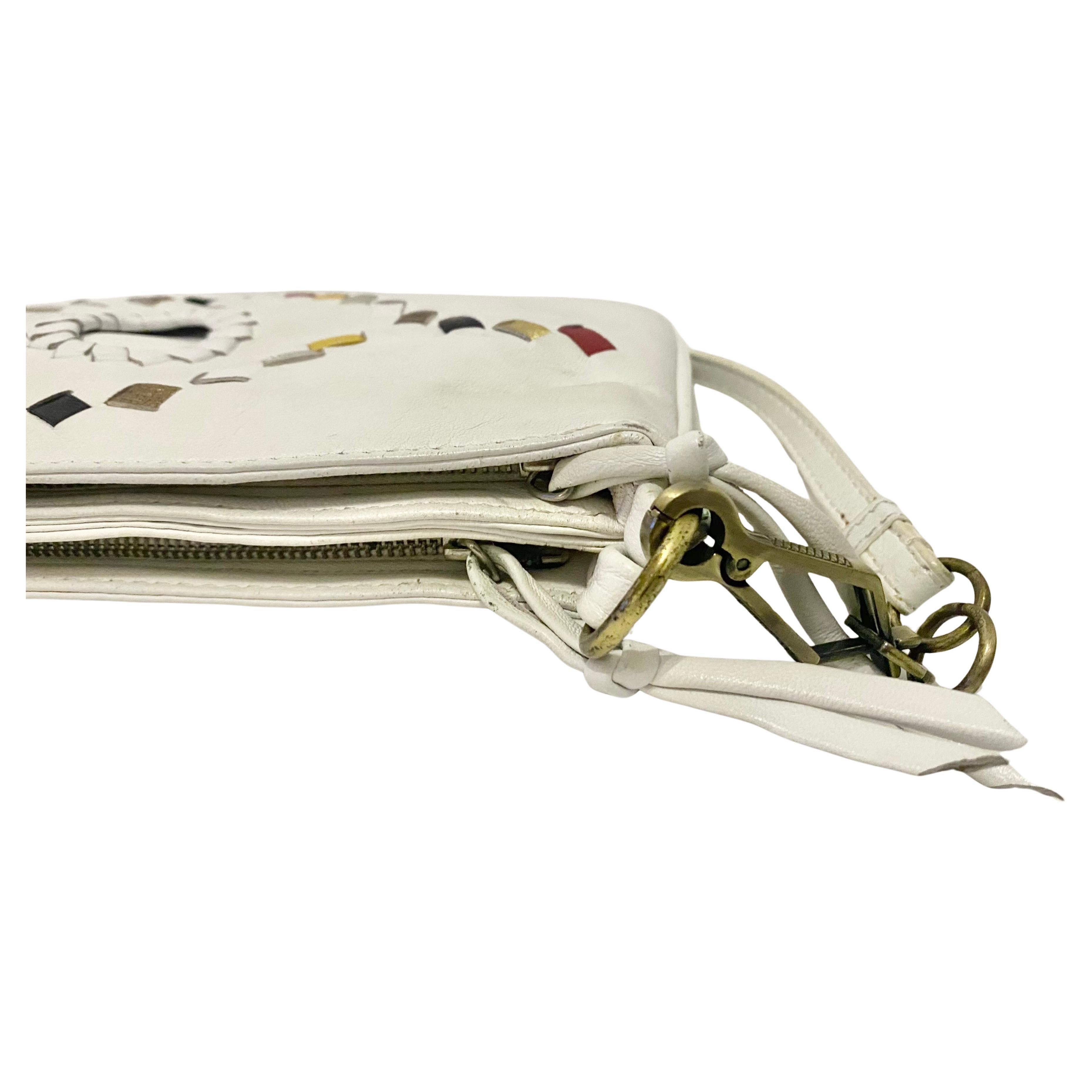 da uomo o donna Borsa a tracolla Bottega Veneta Geometric Wave Intrecciato, anni '70 in vendita