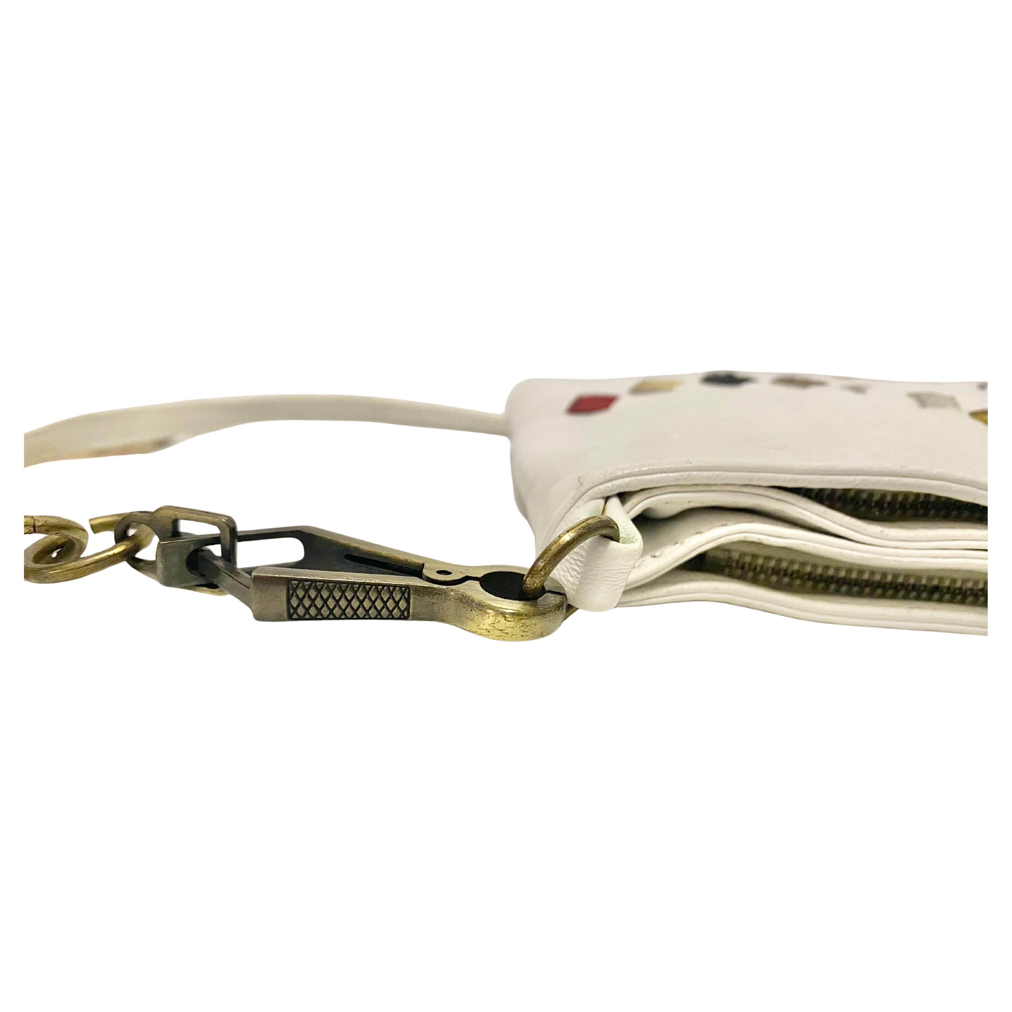 Borsa a tracolla Bottega Veneta Geometric Wave Intrecciato, anni '70 in vendita 1