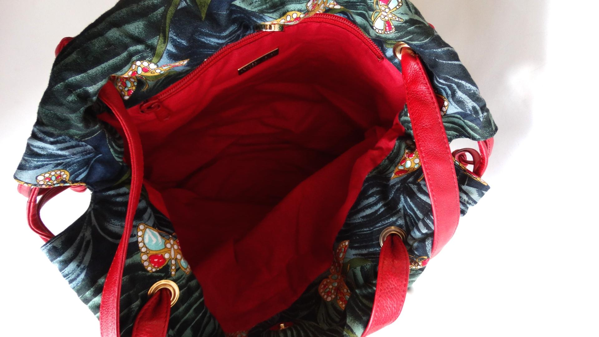 Women's or Men's 1970s Bottega Veneta Rainforest Bucket Bag For Sale