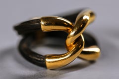 1970s Boucheron ring - 18 carat gold and elephant hair