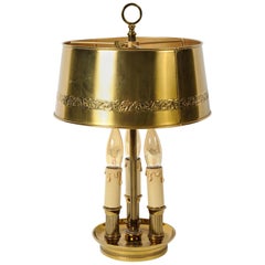 1970s "Bouillotte" Desk Lamp in the Style of Maison Jansen