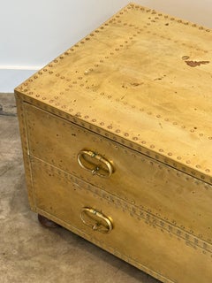 1970’s Brass Chest of Drawers by Sarreid Ltd.
