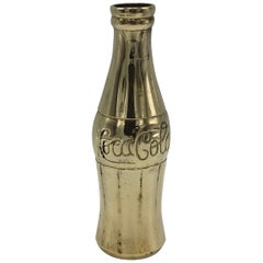 1970s Brass Coca-Cola Bottle Sculpture