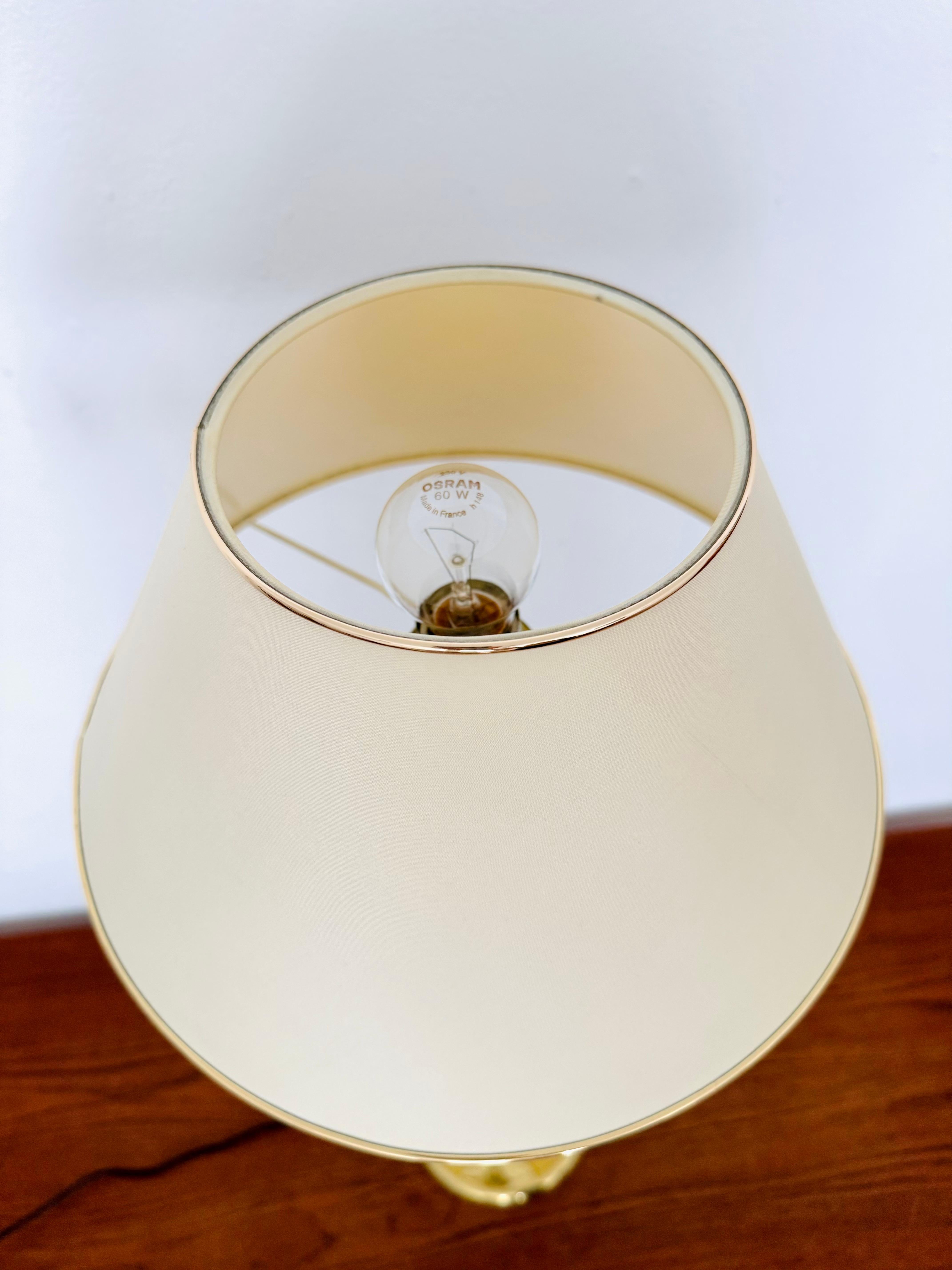 1970s brass Lesan floor lamp by Florian Schulz For Sale 1