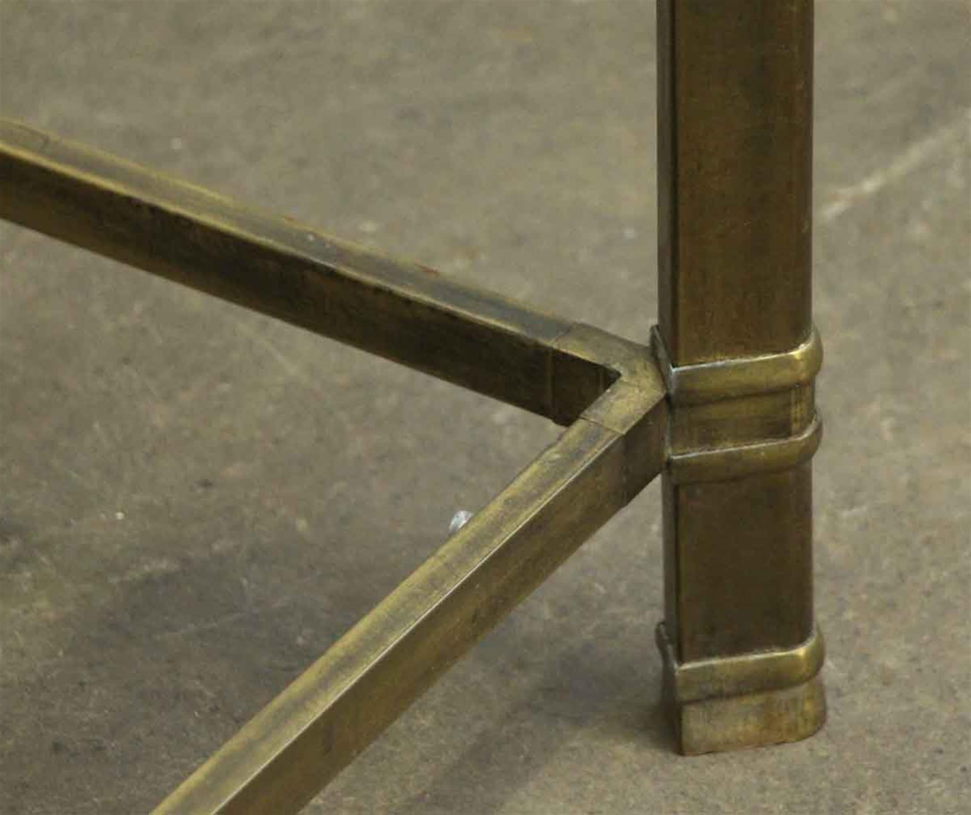 1970s Brass Mid-Century Modern End Table 2