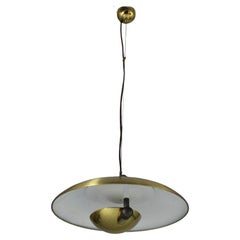 1970s Brass Pendant Lamp by Temde Leuchten, Switzerland