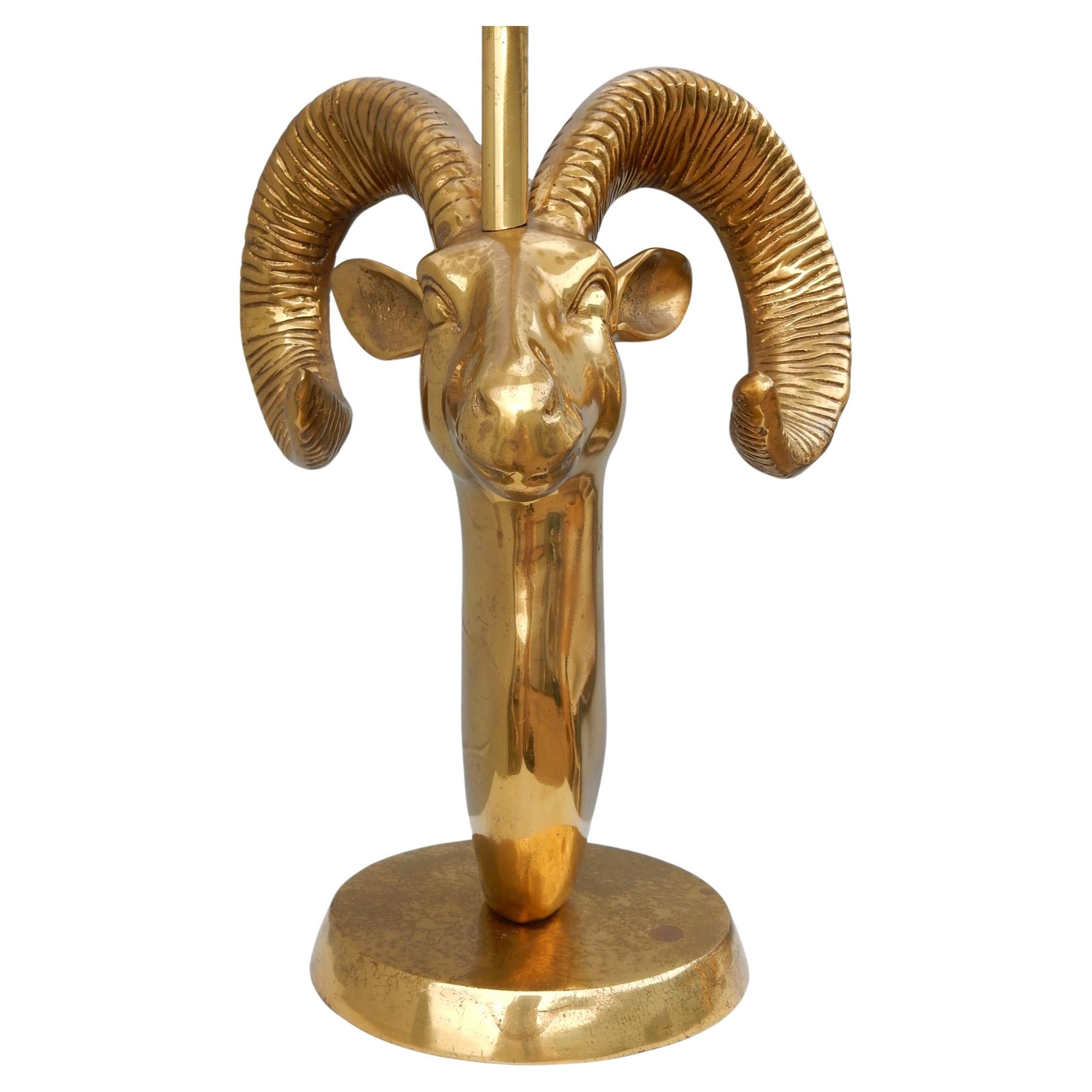 brass lamp