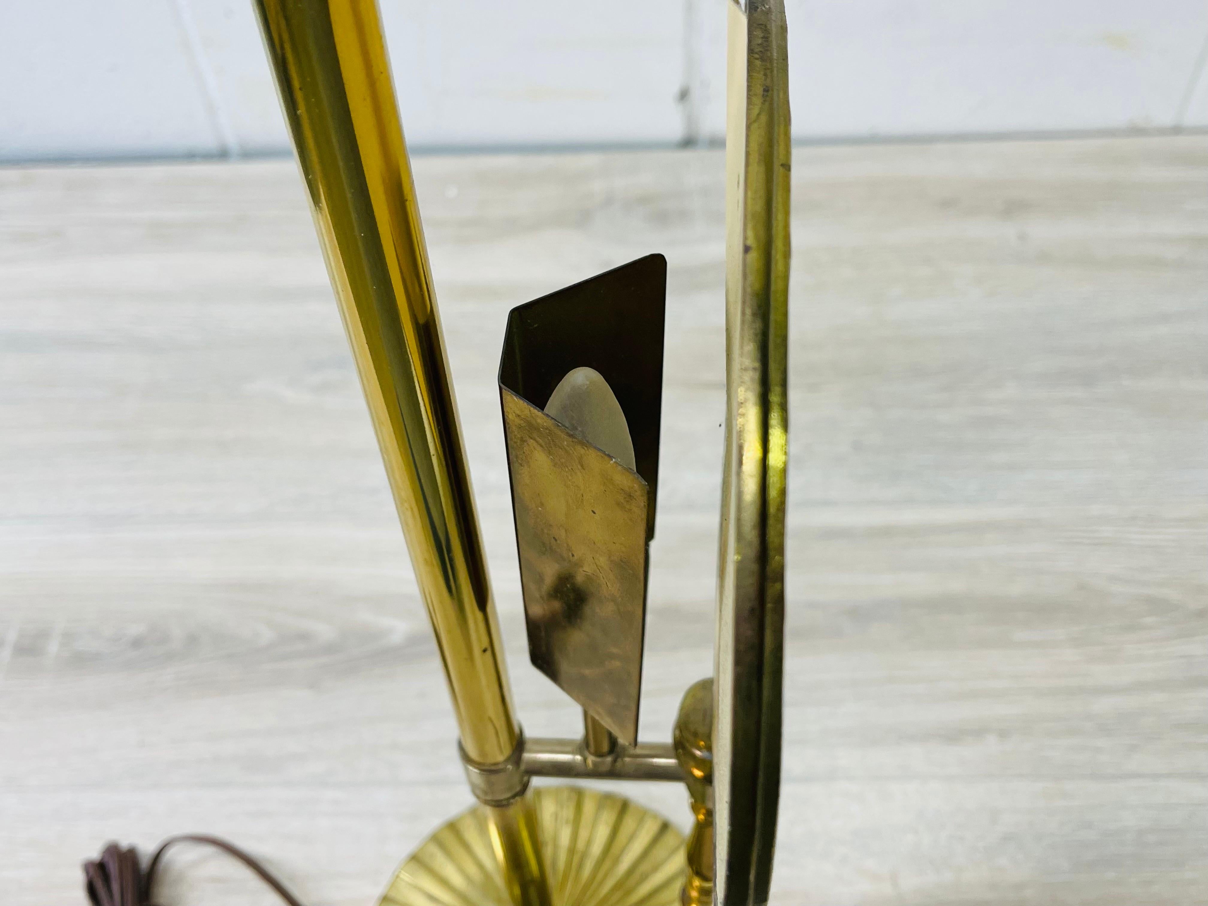 1970s Brass Table Lamp 5
