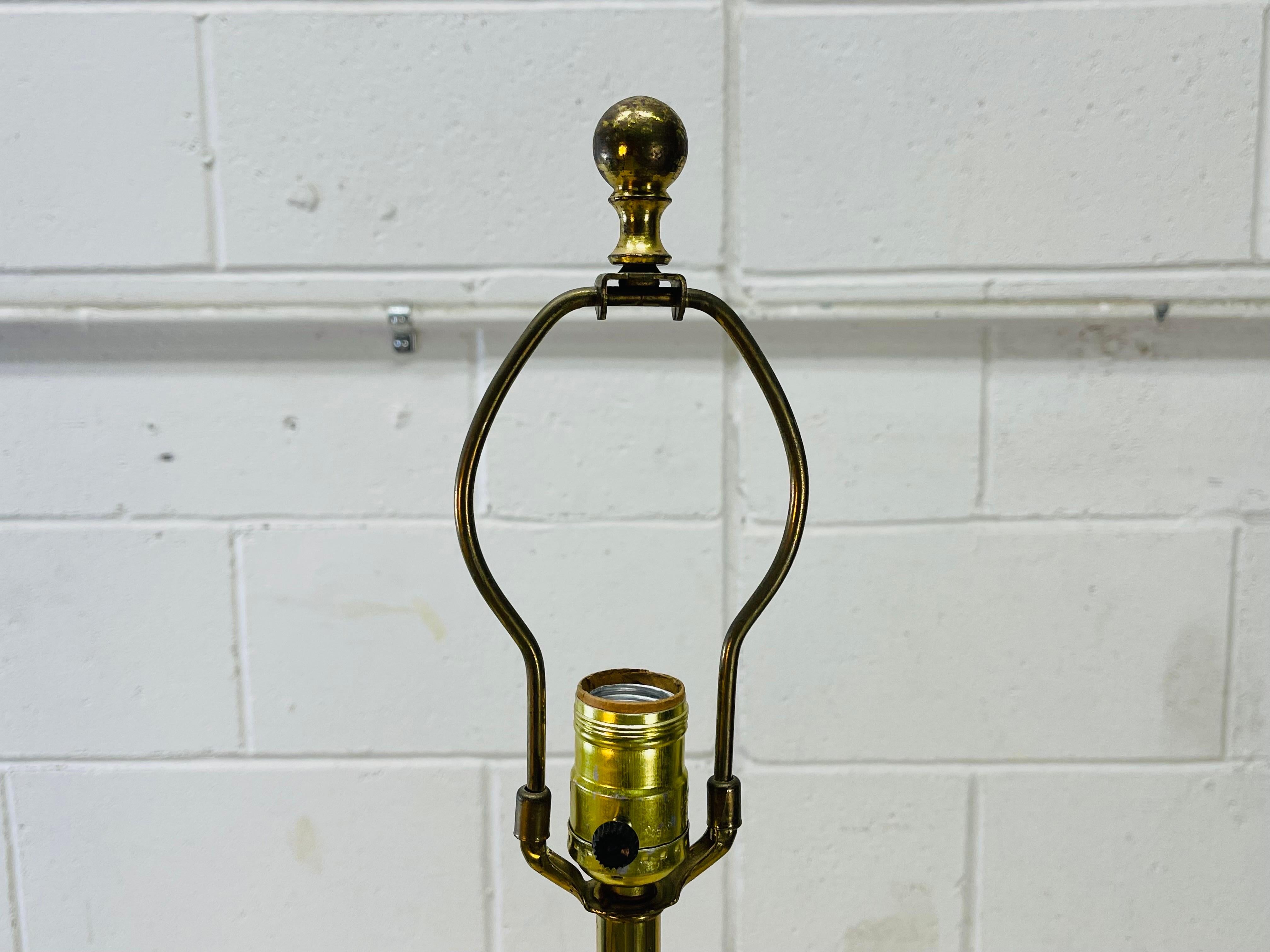 20th Century 1970s Brass Table Lamp