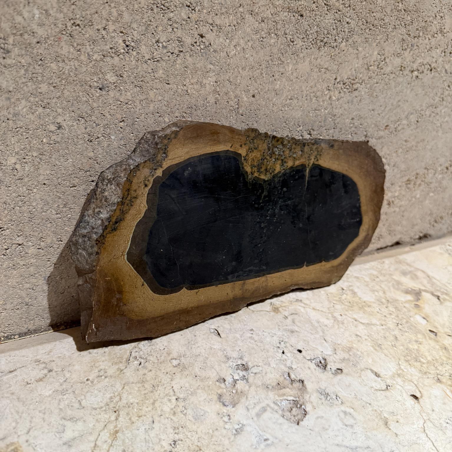Mid-Century Modern 1970s Brazilian Natural Rock Exotic Stone For Sale