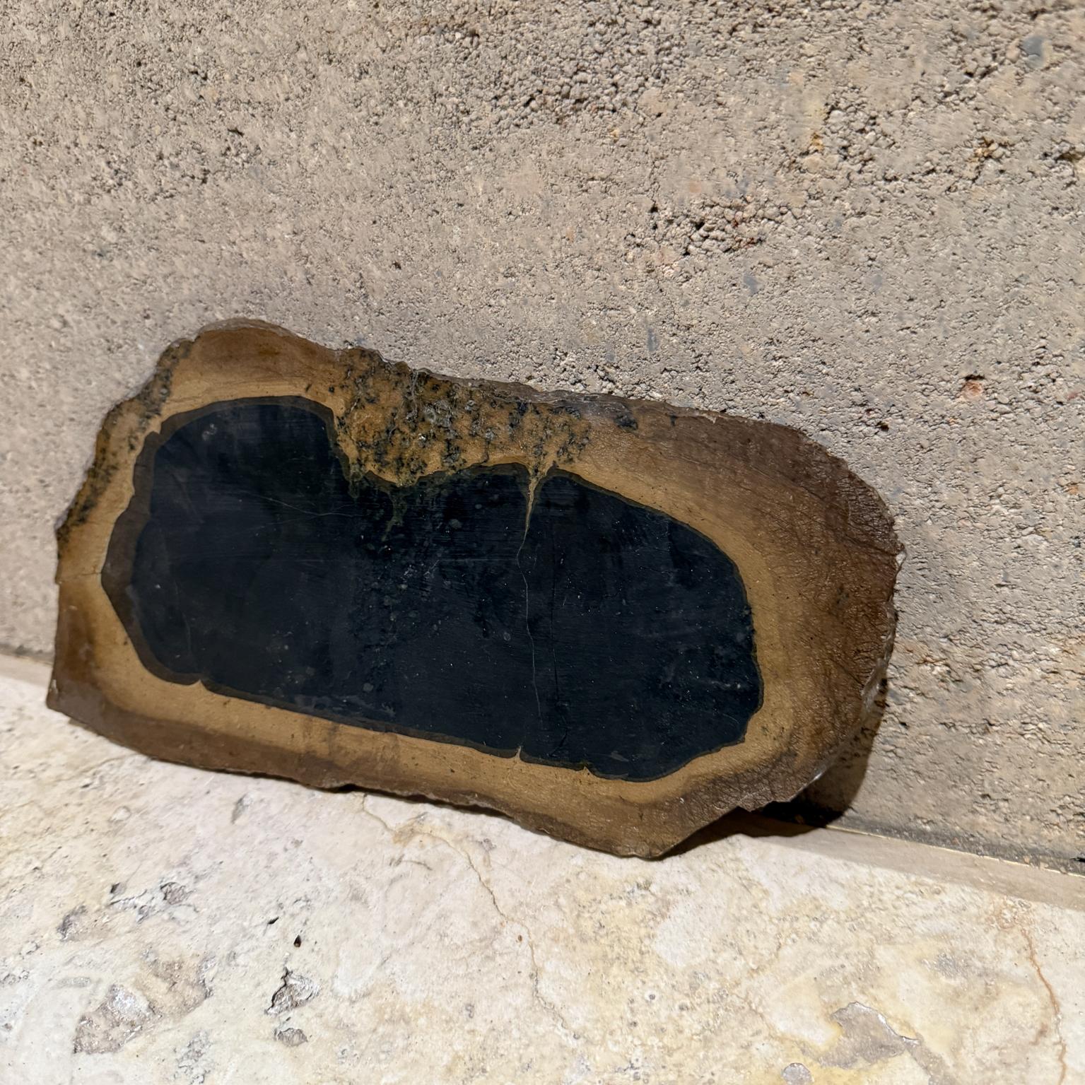 1970s Brazilian Natural Rock Exotic Stone In Good Condition For Sale In Chula Vista, CA