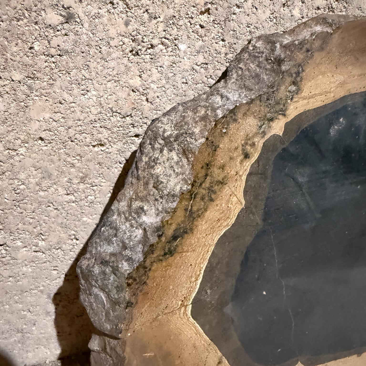 Late 20th Century 1970s Brazilian Natural Rock Exotic Stone For Sale