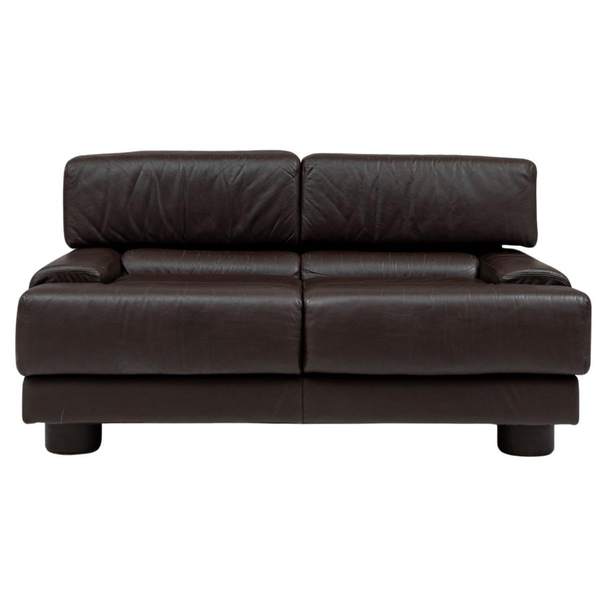 1970s Brazilian Leather Sofa By Percival Lafer