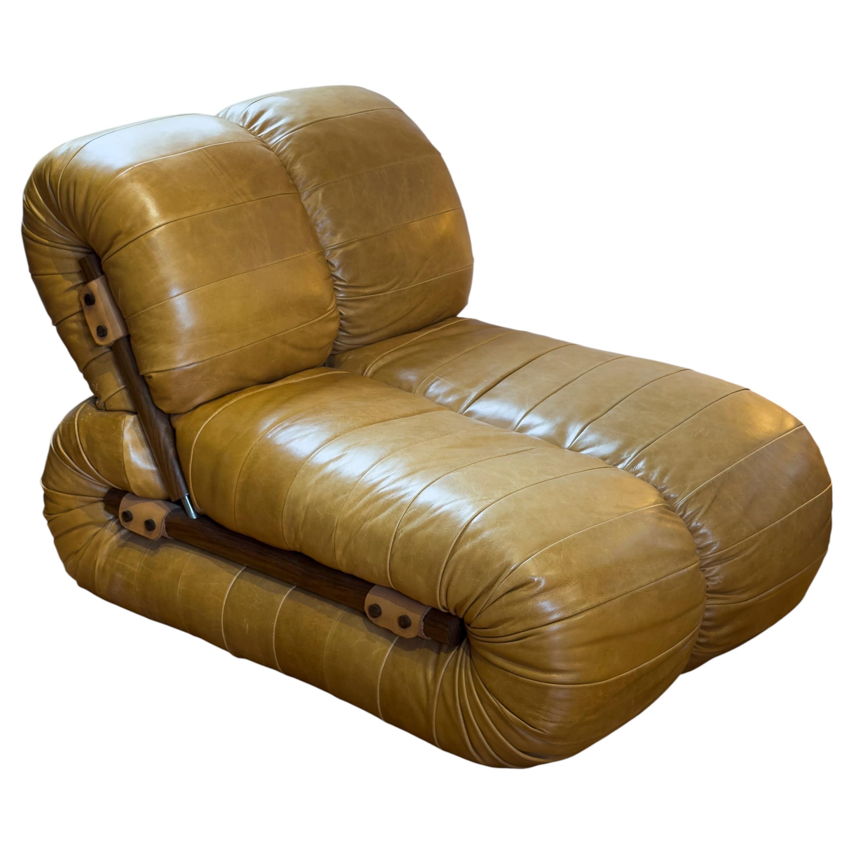 1970's Brazilian MP-115 design chair by Percival Lafer