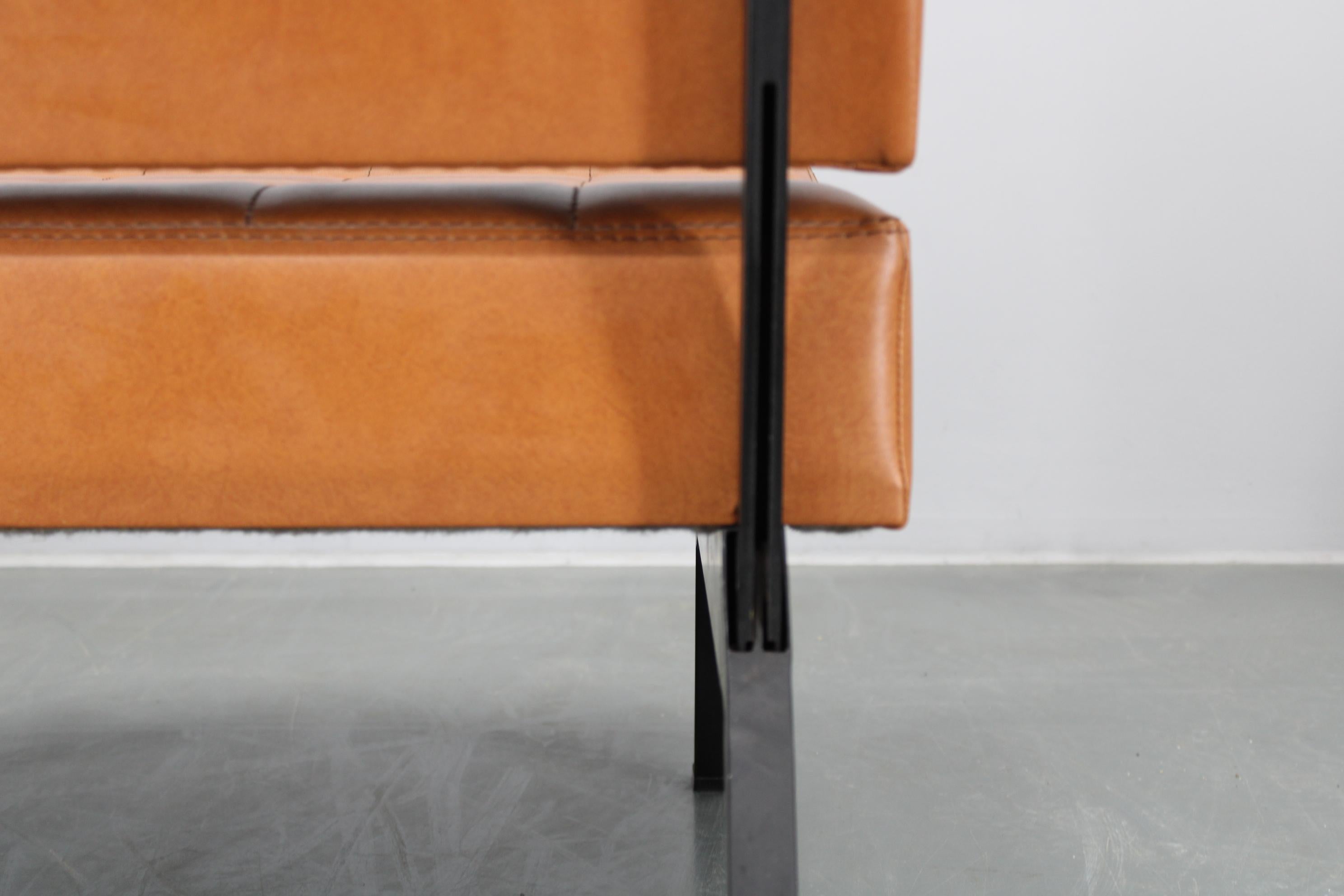 1970s Brevetti IPE Set Of Three RARE Convertible Lounge Chairs, Italy For Sale 6