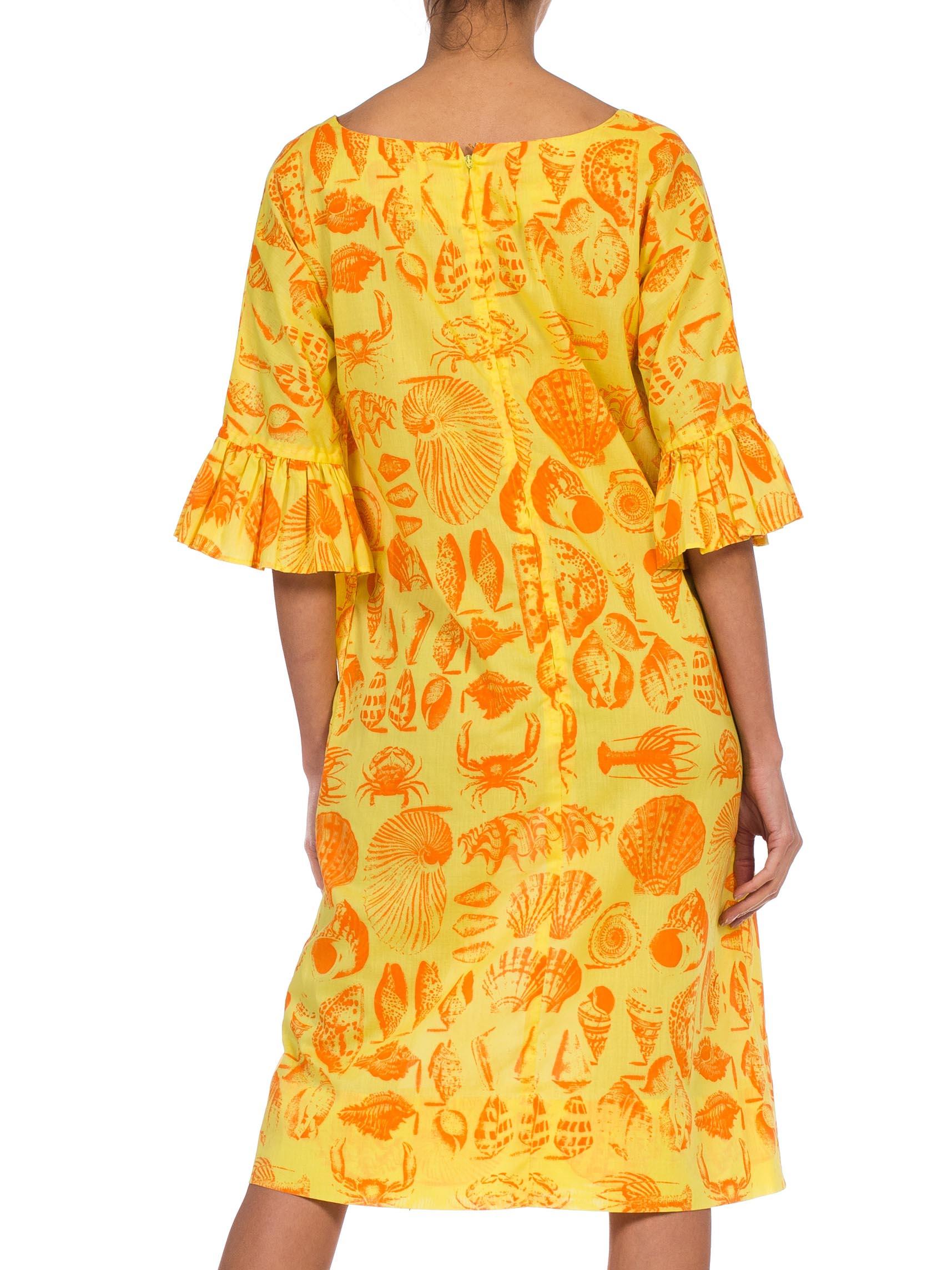 seaside print dress