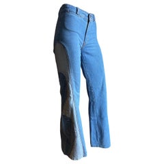 Vintage 1970s Brittania Denim Bell Bottom Jeans
