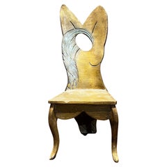 1970s Bronze Chair Sculpture Modern Surrealism Mexico