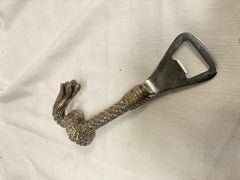 1970's bronze " corde " bottle opener by Valenti