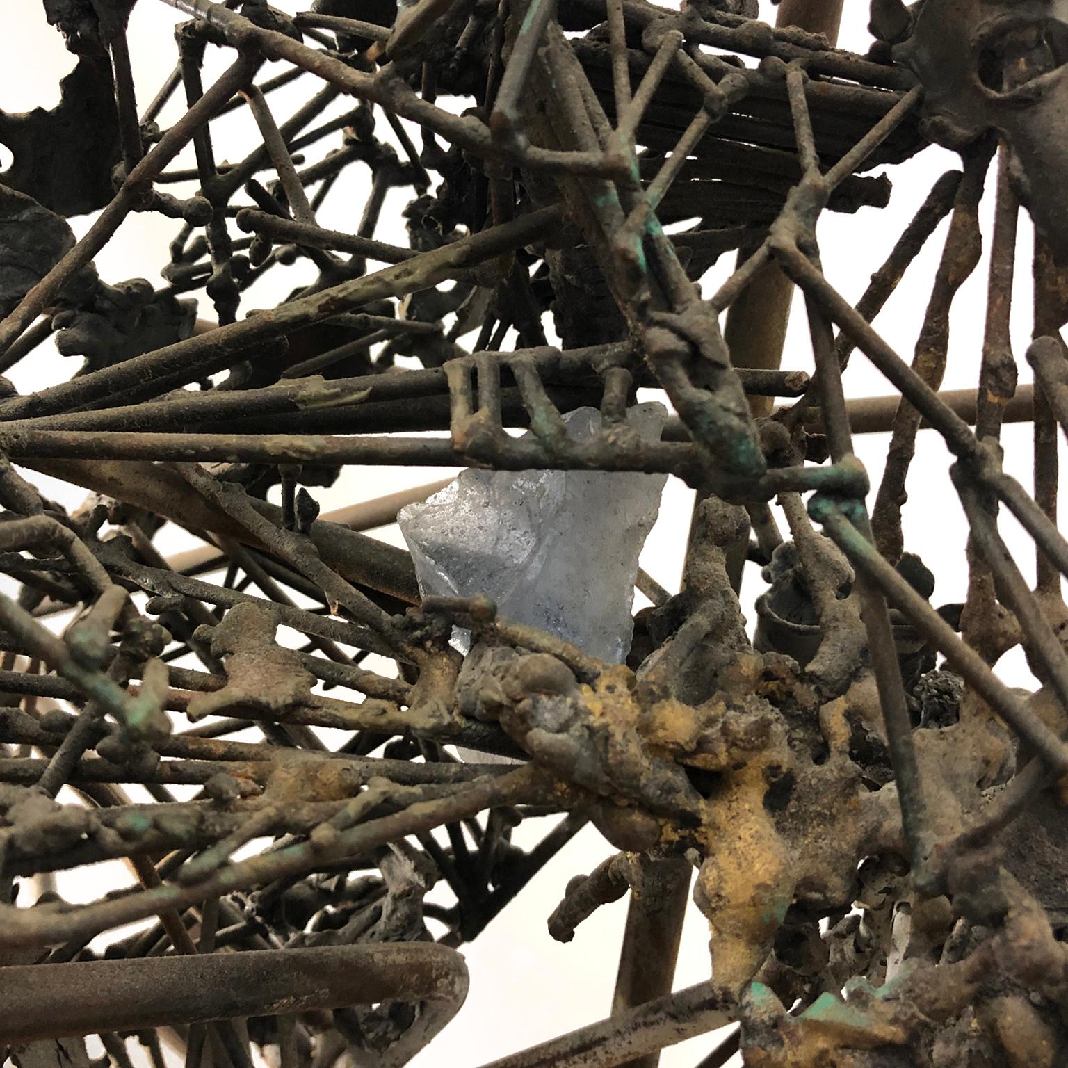 metal rod sculpture